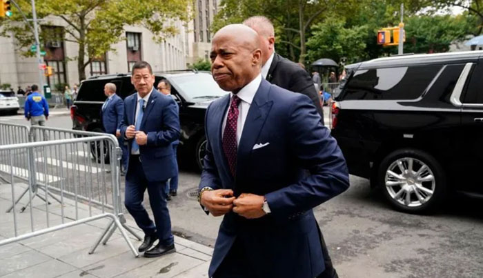 New York City  Mayor Eric Adams pleads not guilty to bribery and fraud charges