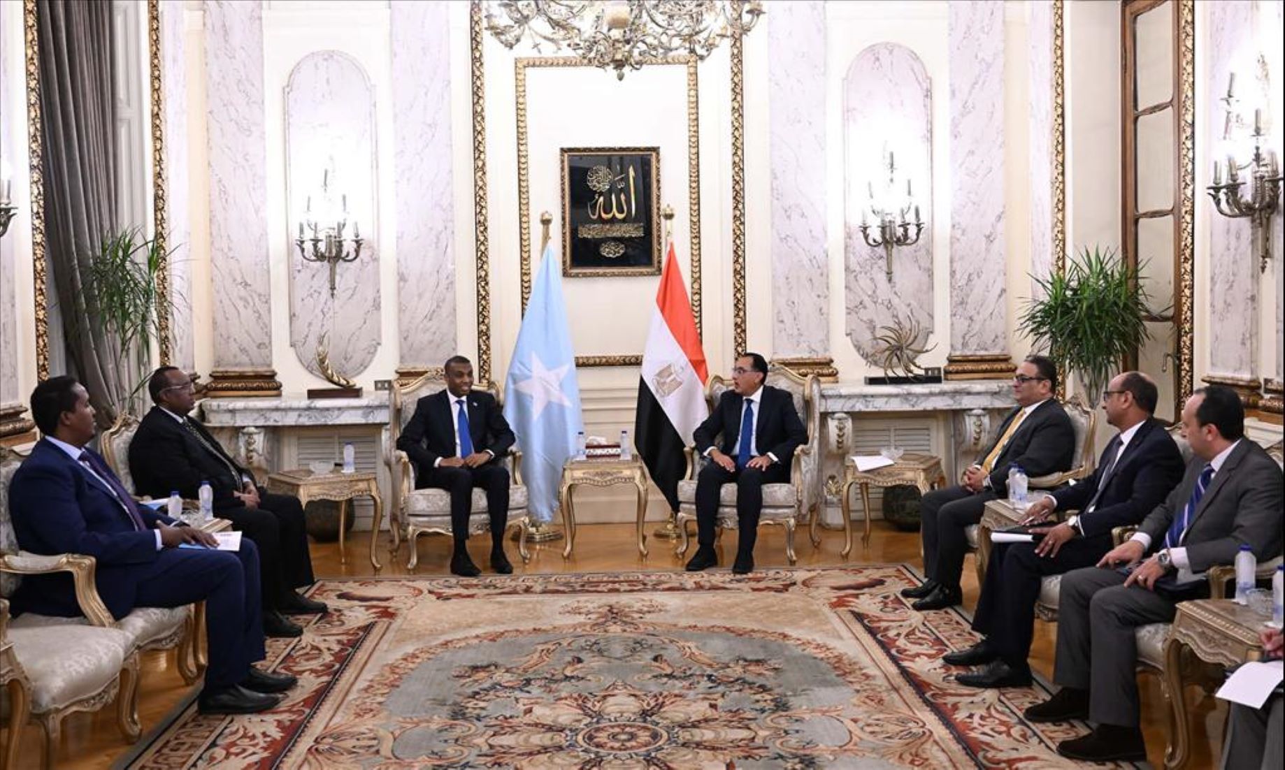 Egyptian, Somali PMs Discussed Economic, Security Cooperation