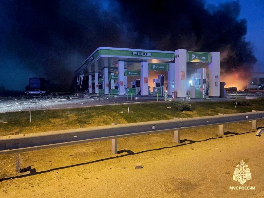 Russia: Ten dead in petrol station blast in Dagestan region