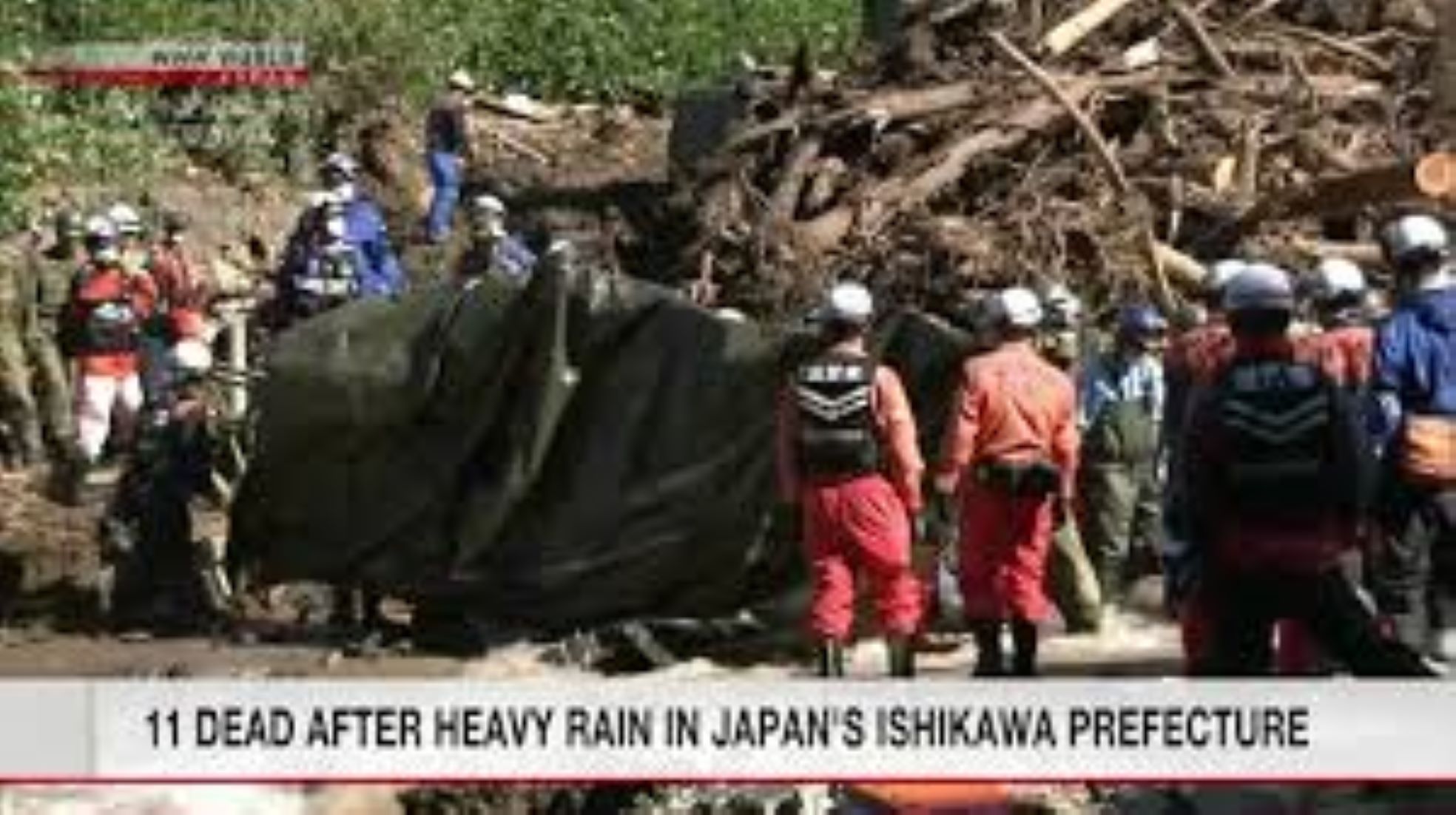 Rainfall Death Toll Rises To 11 In Japan’s Ishikawa