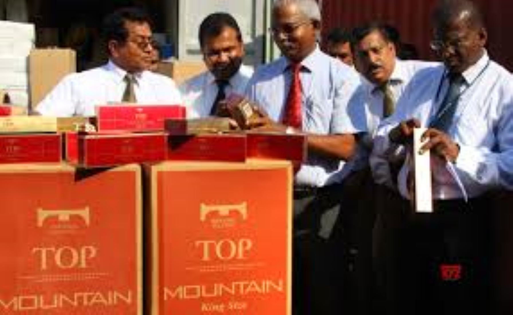 Sri Lanka Customs Handed Over Three Million Smuggled Cigarettes For Destruction