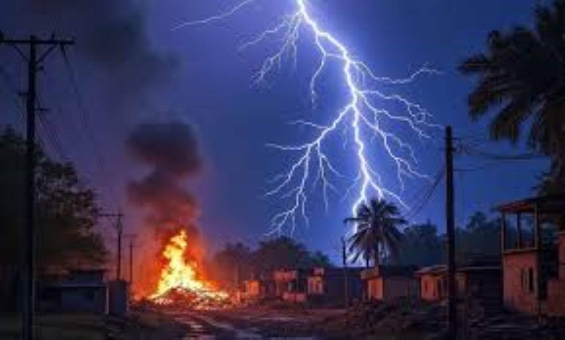 Lightning Strikes Killed Seven In India’s Chhattisgarh