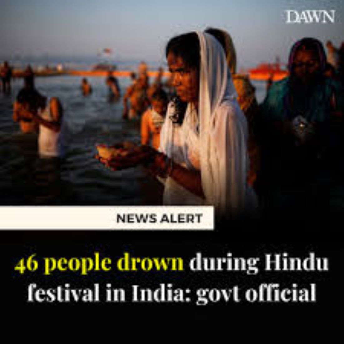 46 Killed Due To Drowning During Religious Festival In India’s Bihar