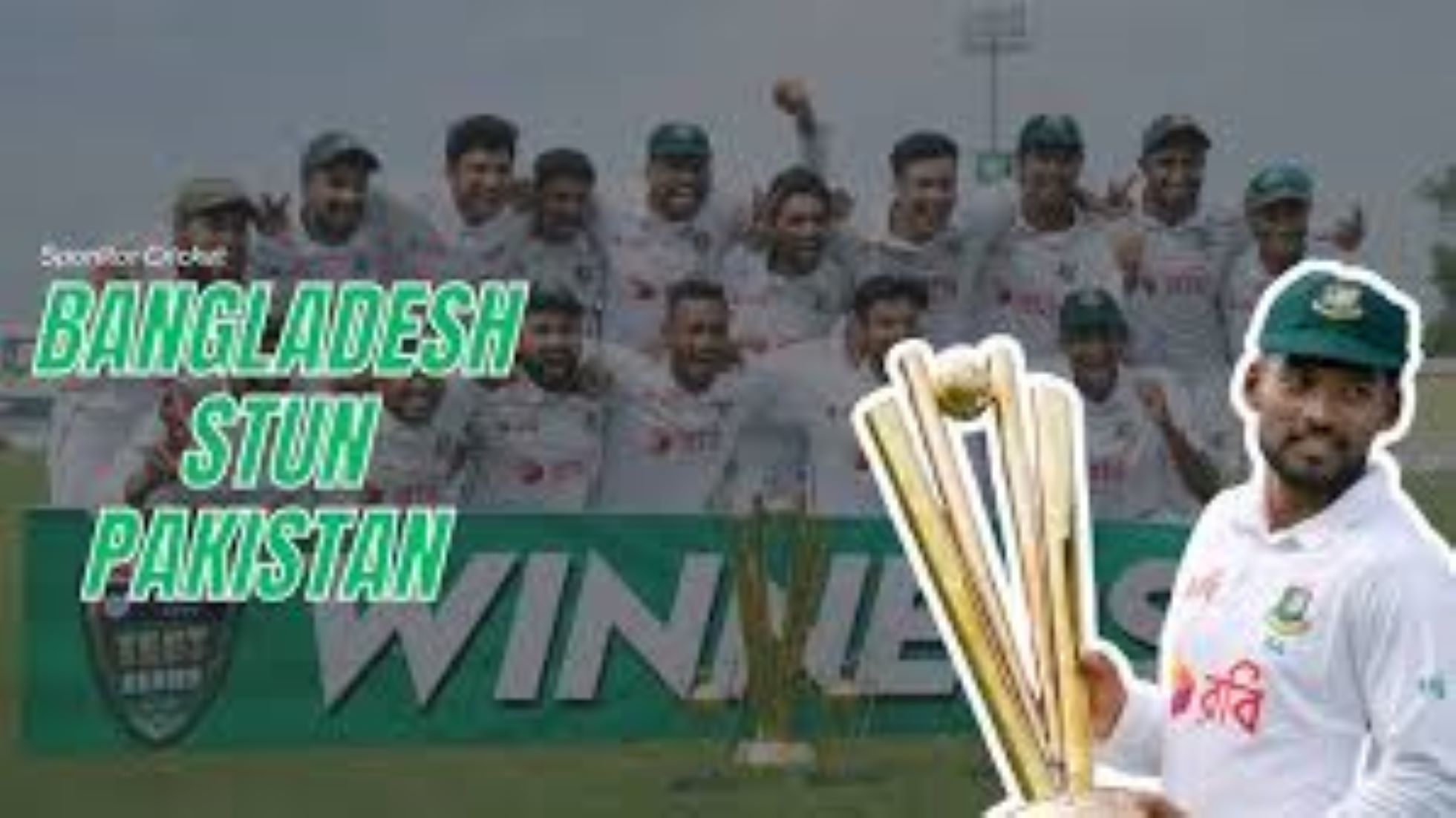 Bangladesh Stun Pakistan With Clean Sweep Victory In Cricket Test Series