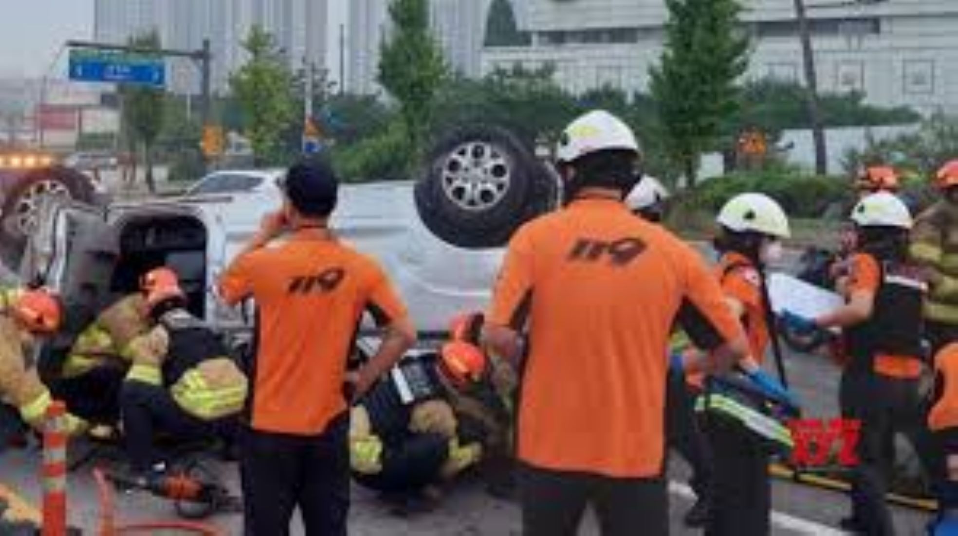 22 injured in S. Korea’s car crash on 1st day of autumn holiday