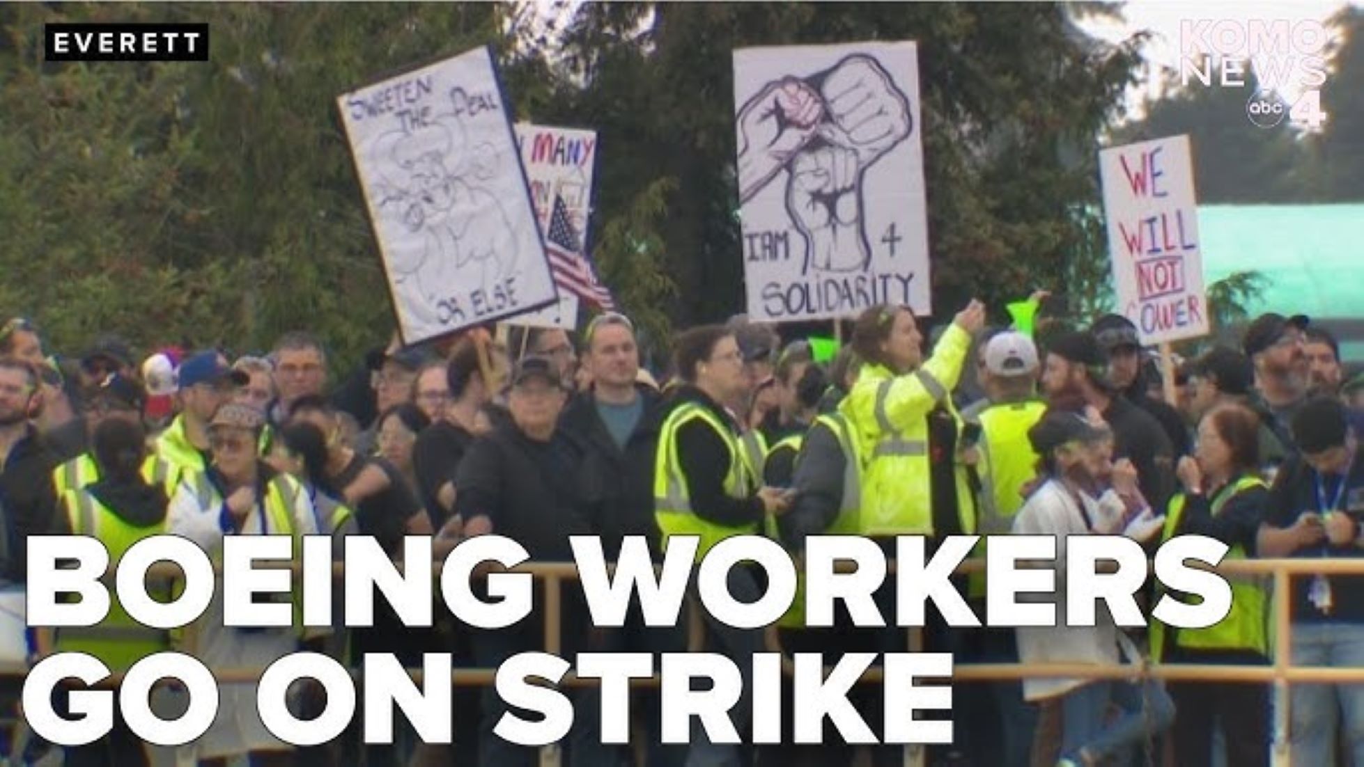 Boeing Workers In U.S. Strike For Better Contract