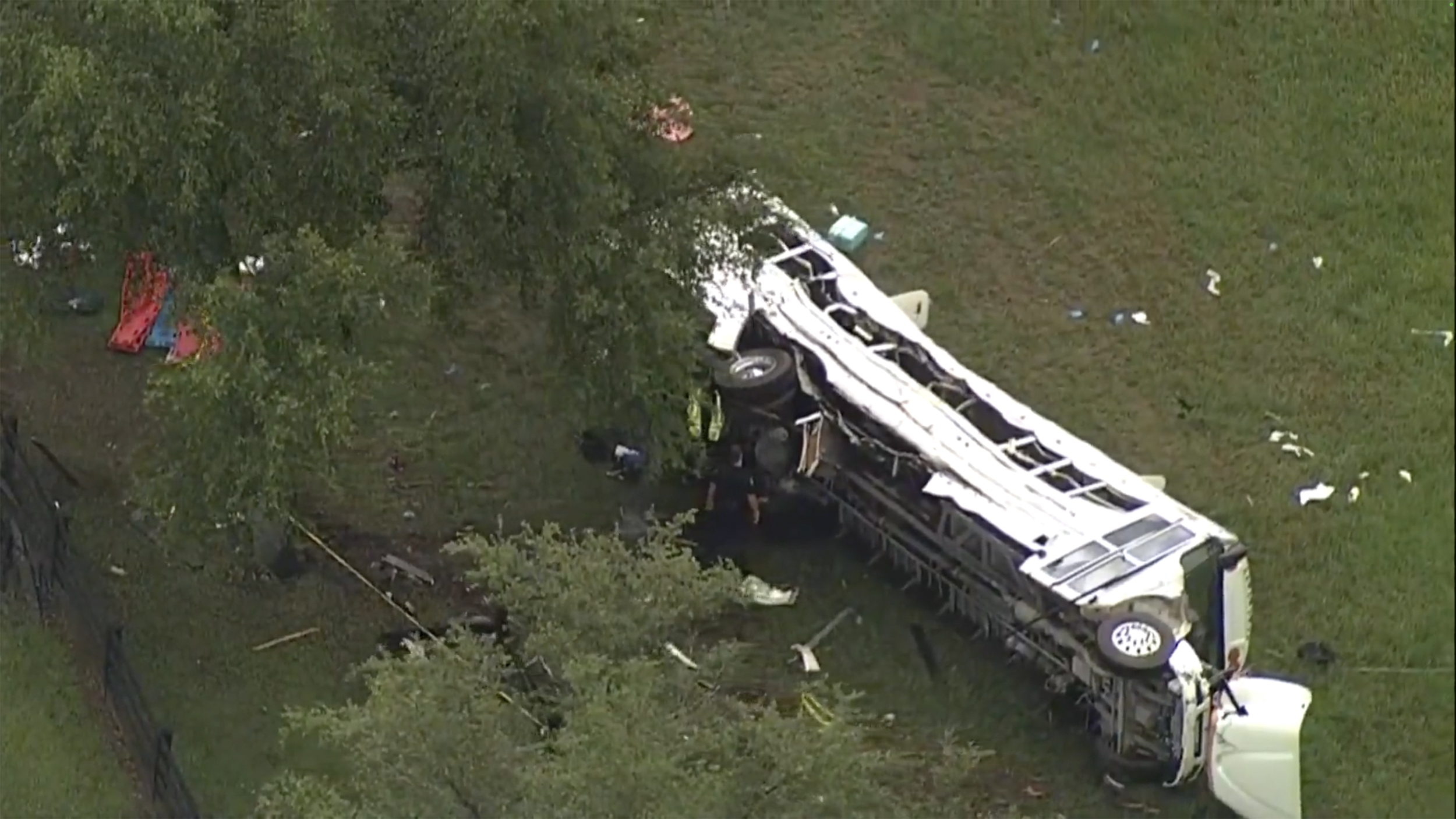 US: Eight killed, 30 injured in Mississippi chartered bus crash