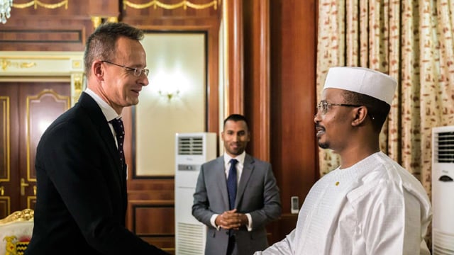 Chad’s president arrives in Hungary for state visit