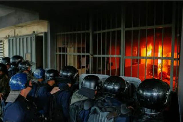 Six inmates die in blaze at Uruguay’s biggest prison