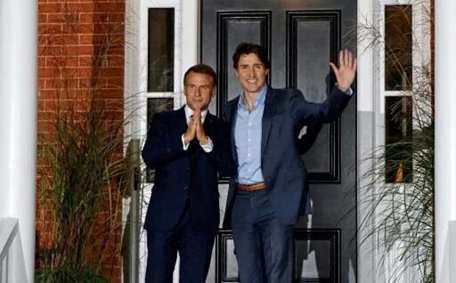 France-Canada: President Macron, PM Trudeau pledge common front on economy, language