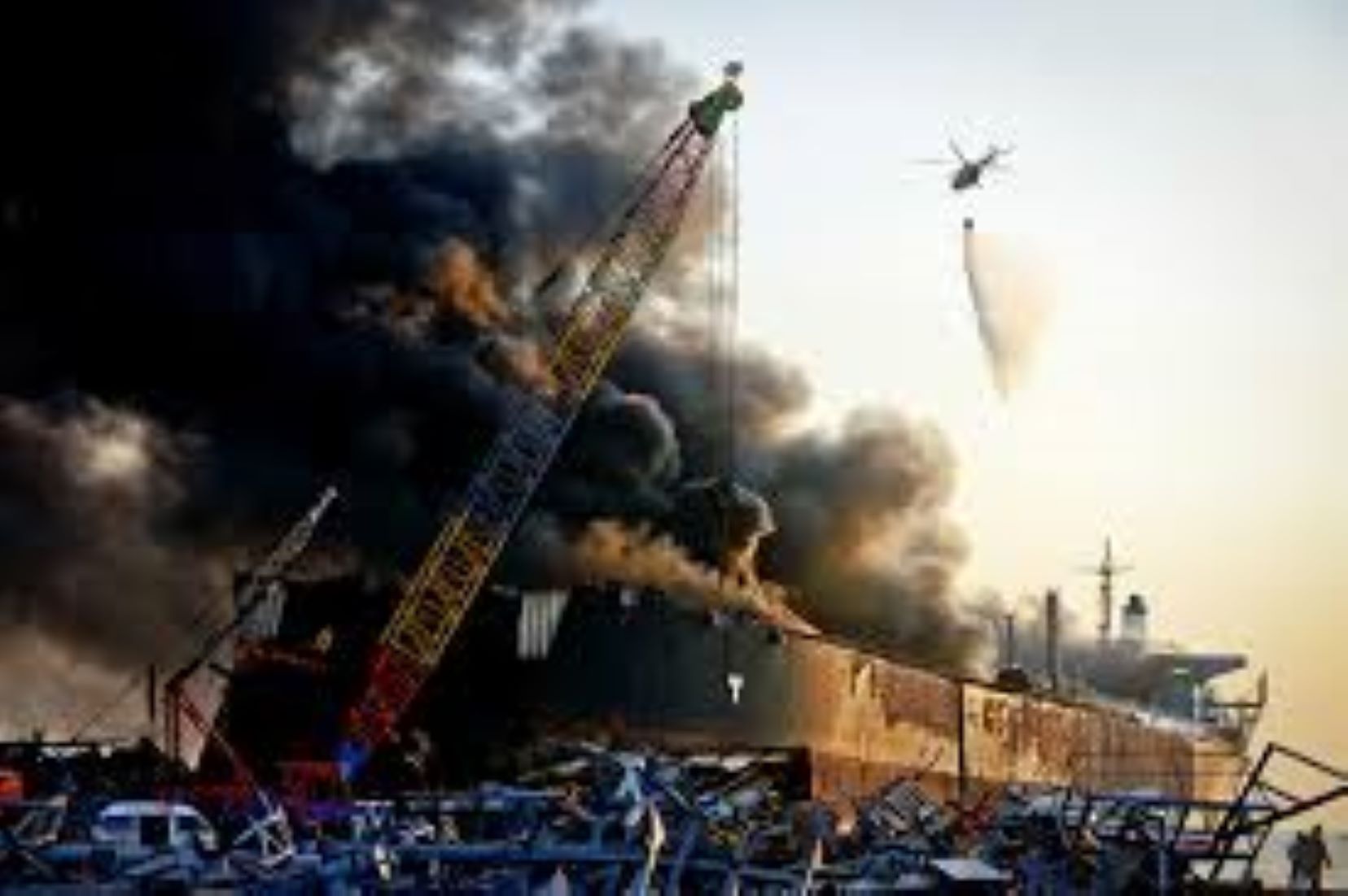 Death Toll Rises To Six From Bangladesh’s Ship-Breaking Yard Fire