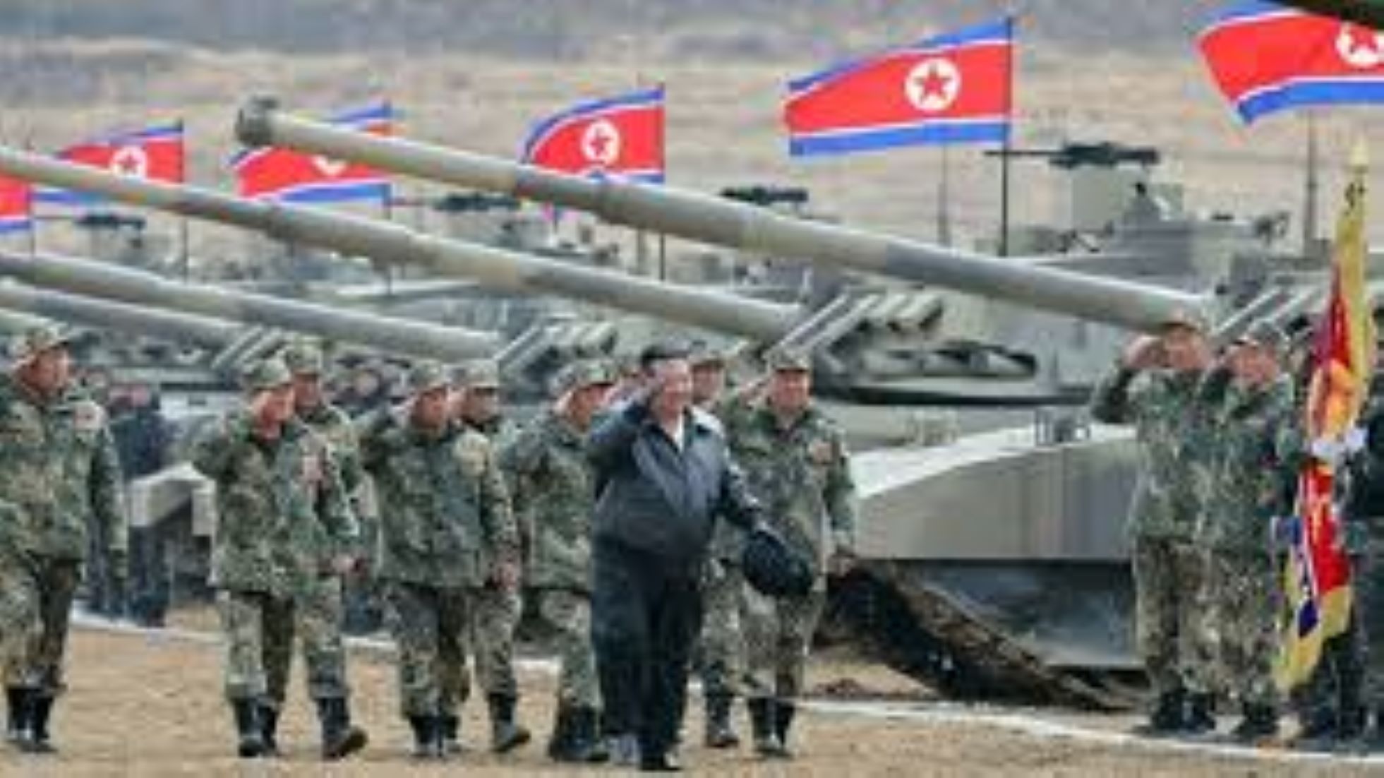 DPRK Top Leader Made Military Inspections