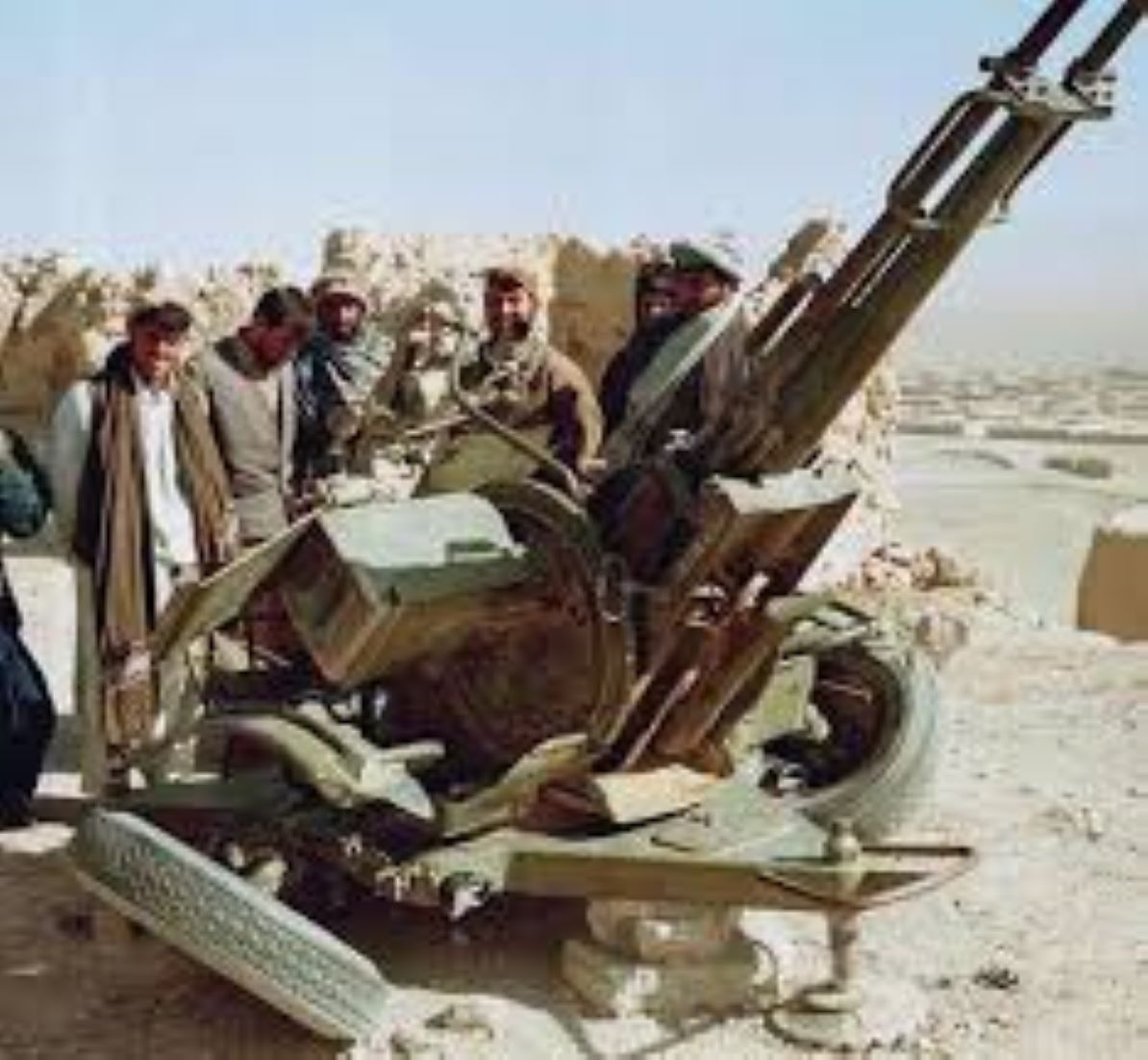 Anti-Aircraft Guns Among Weapons Discovered In E. Afghanistan