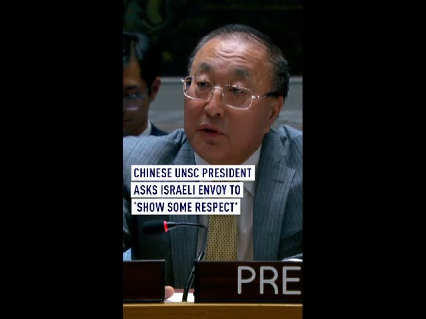 Chinese Envoy Renews Call For Israel To Fulfill Obligations Under Int’l Humanitarian Law