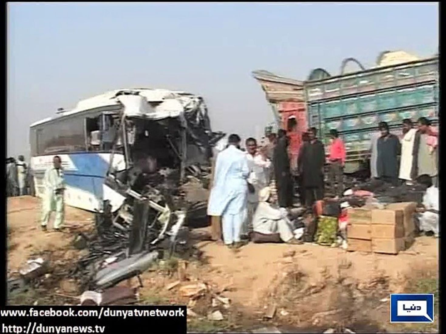 55 Wounded In Bus-Truck Collision In NE Iran