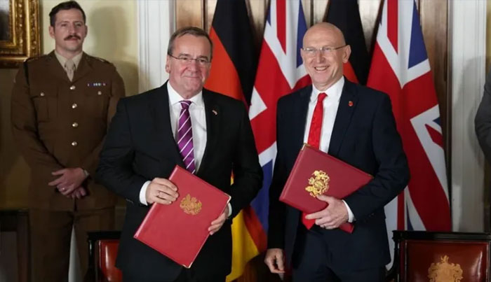 UK and Germany sign ‘landmark’ defence agreement