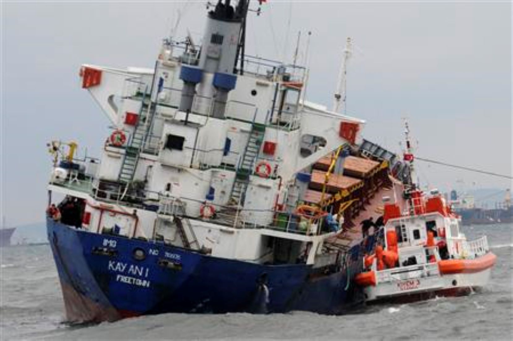 Two Cargo Ships Collided In Istanbul’s Bosphorus Strait