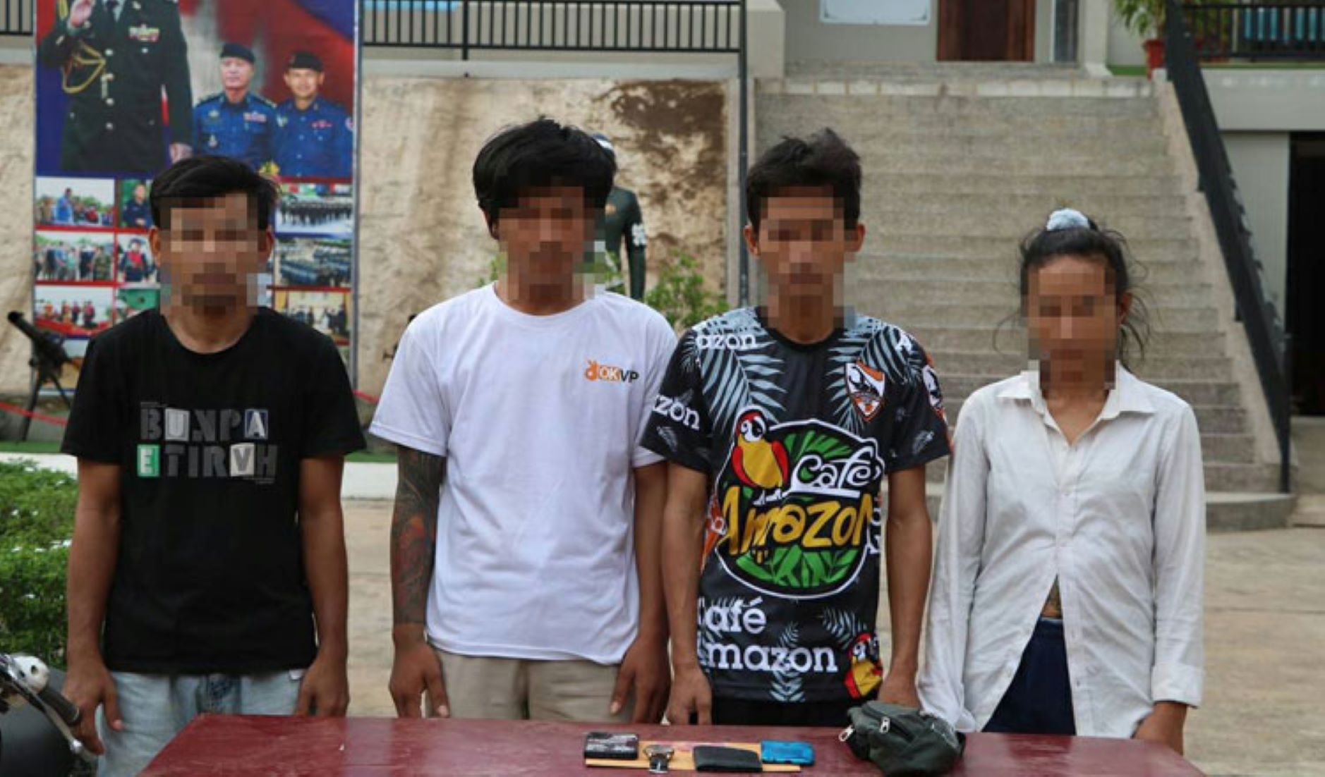 Cambodia Arrested Four Foreigners, Seizing Almost 96 Kg Of Narcotics