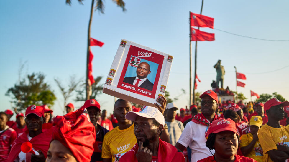 The frontrunners in Mozambique’s presidential race