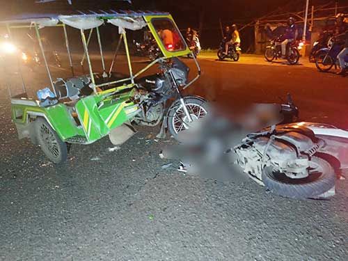 Two Dead, Three Injured In Motorcycle, Tricycle Collision In Philippines