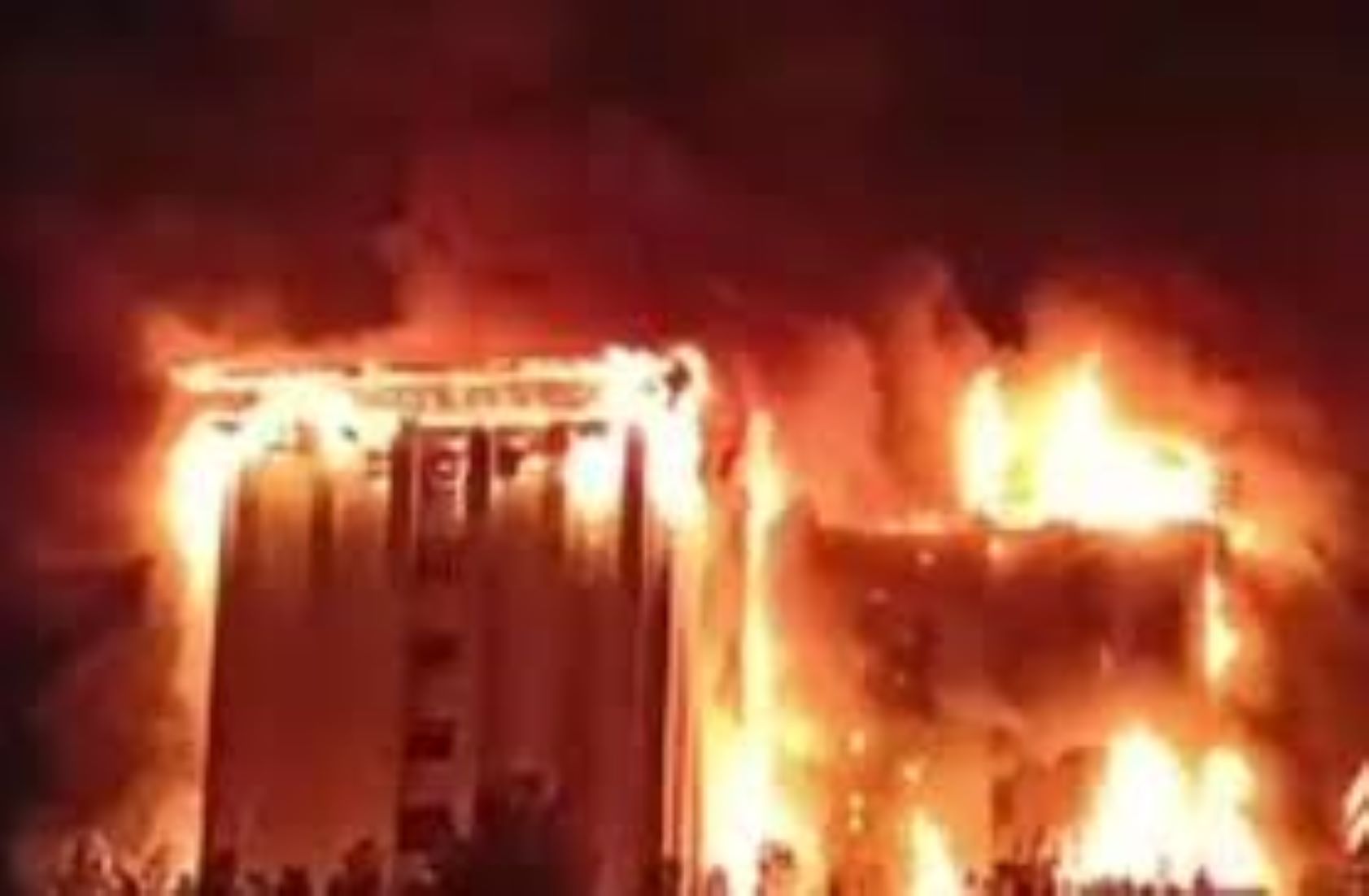 Fire Broke Out At University of Uzbekistan In Tashkent