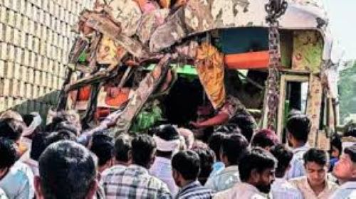 12 Killed, 30 Injured As Bus Crashed In India’s Rajasthan