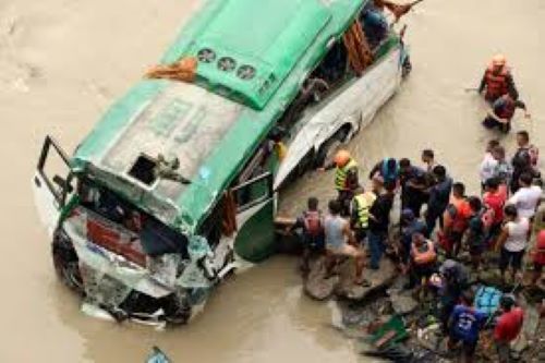 Eight Dead As Bus Plunged Into River In South Afghanistan