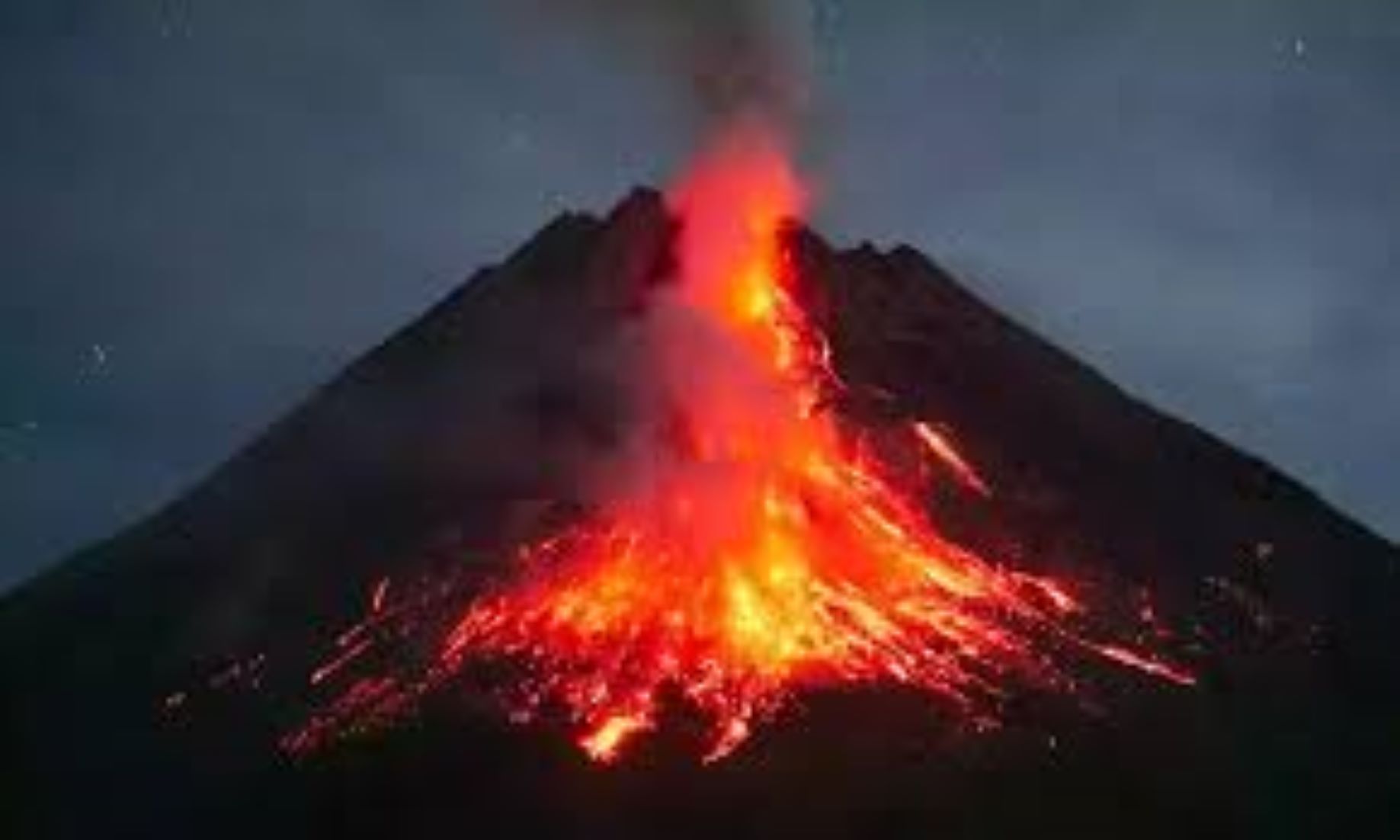 Mount Merapi In Central Indonesia Emitted 21 Lava Flows Towards South-West