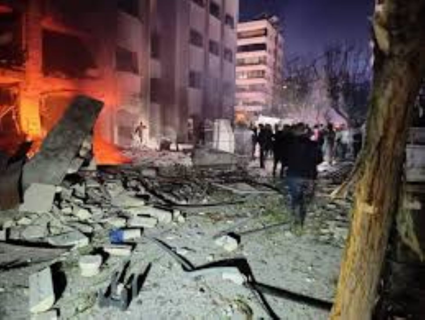 Merciless Israelis Attack Residential Neighbourhood Of Damascus