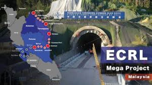 ECRL Mega Rail Project Marks Key Tunnel Breakthrough In Malaysia’s Selangor State