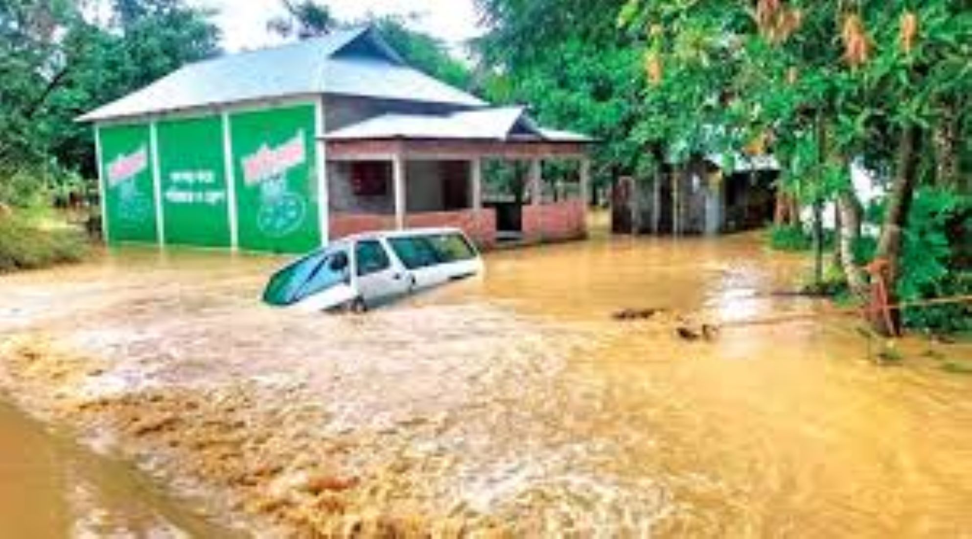 Flash Floods In Northern Bangladesh Leave Hundreds Of Thousands Stranded, At Least Six Dead