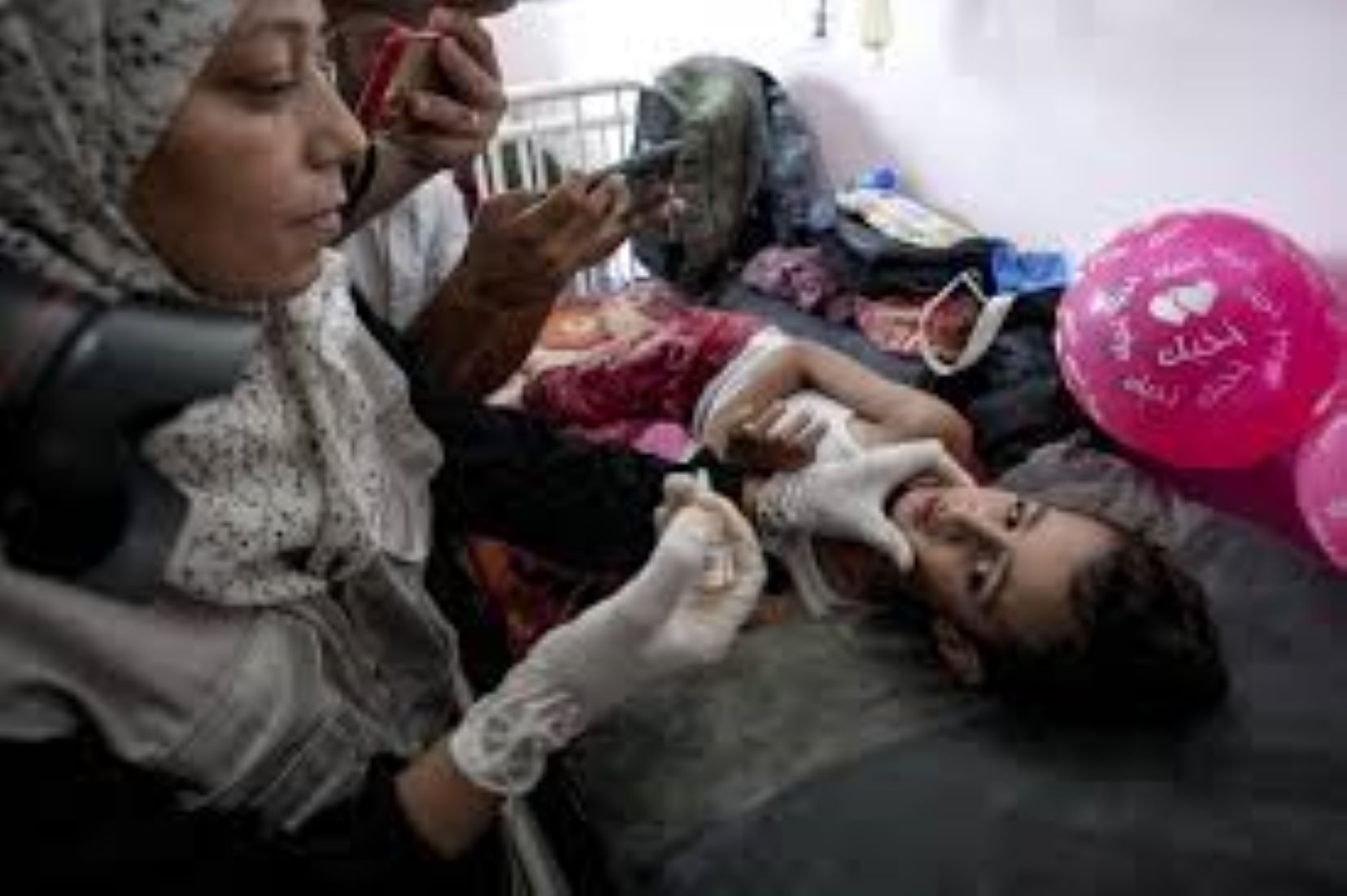 Second Round Of Polio Vaccination Campaign Set To Start In Gaza: Health Authorities