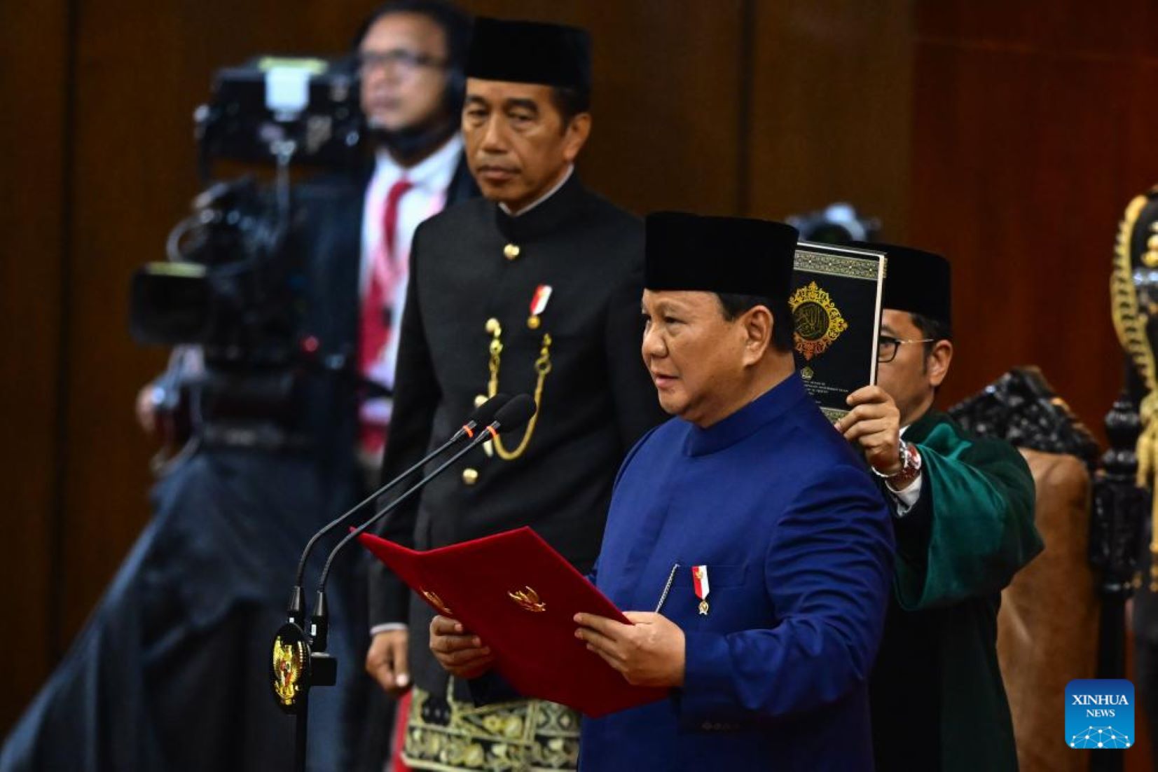 Prabowo Subianto Sworn In As Indonesian President