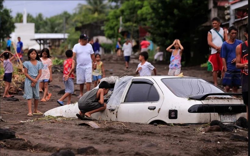 Tropical Storm Trami Triggers Massive Flooding, Causes Power Outage In Philippines