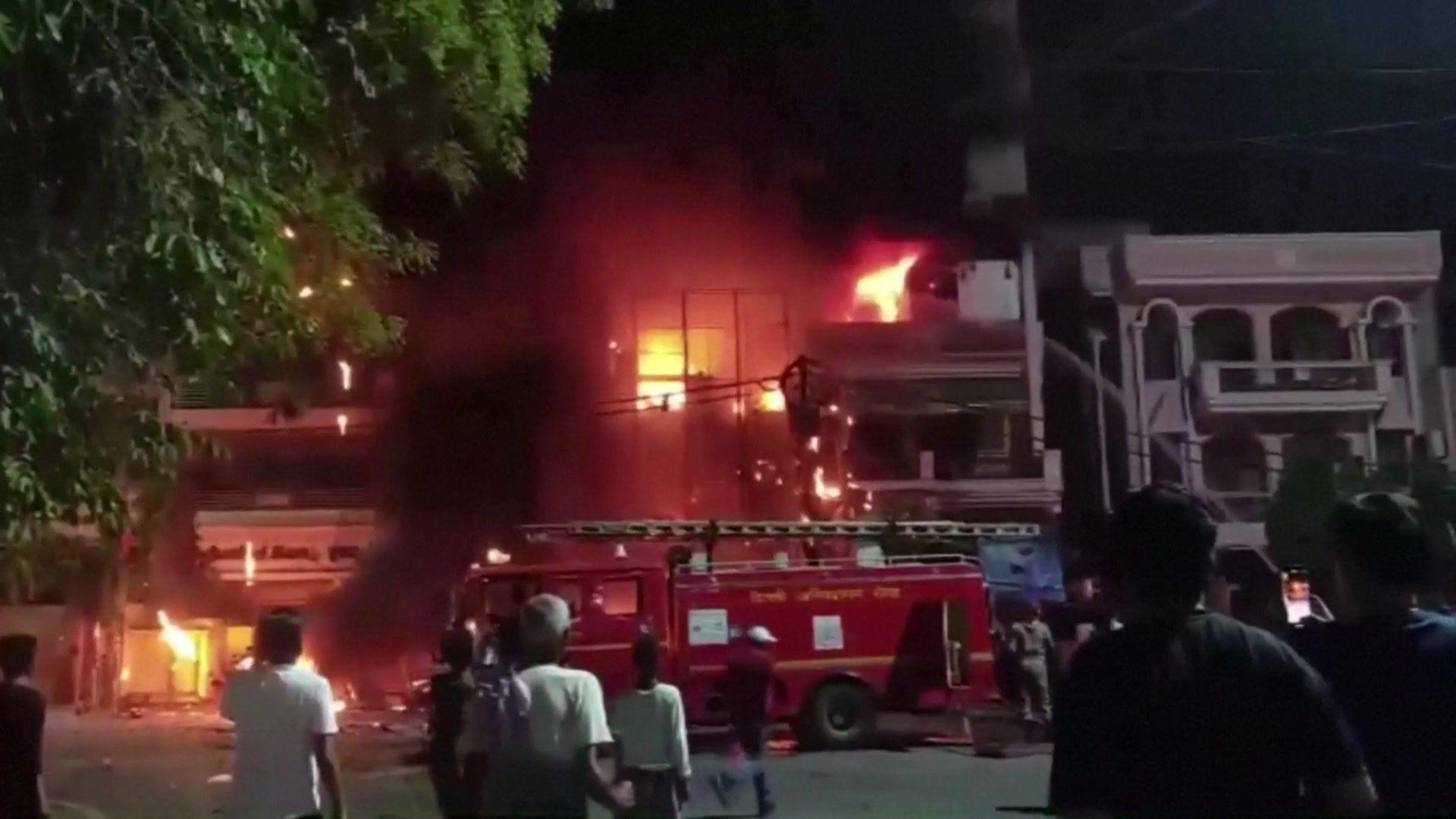 10 Newborns Dead In Fire At North India Hospital