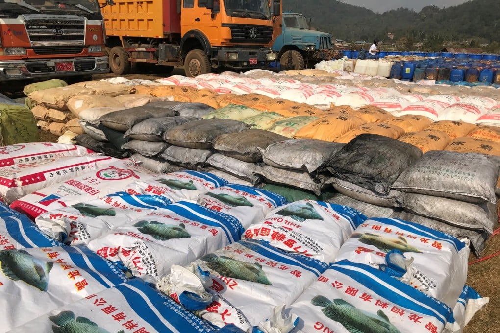 Large Haul Of Narcotics Seized In Myanmar