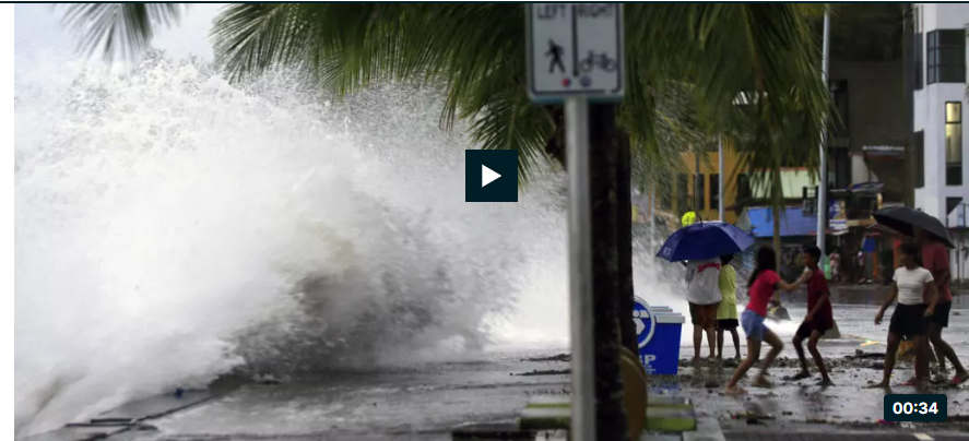 Philippines Imposes Mass Evacuations As Typhoon Man-Yi Arrives