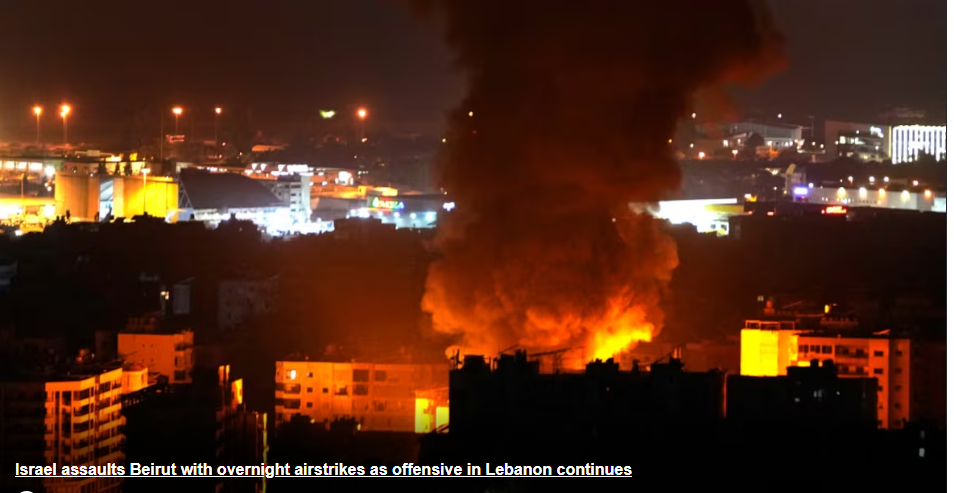 34 Killed, 80 Injured In Barbaric Israeli Airstrikes On Lebanon