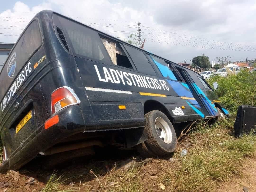 Ghana: Women’s Premier League team, Lady Strikers, involved in road accident