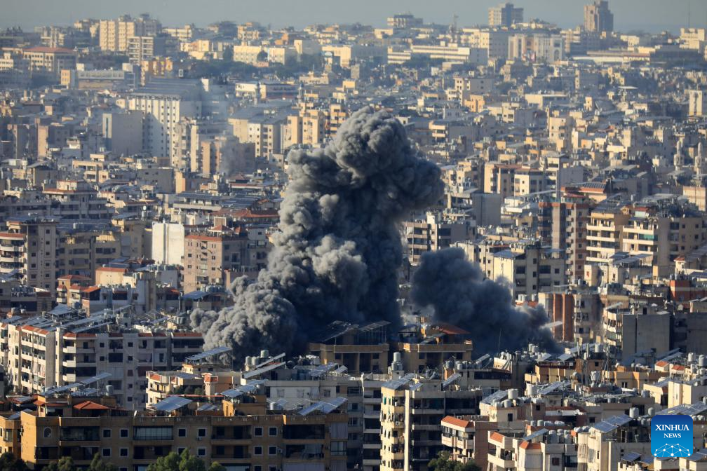 Zionist Israel Hit Beirut With New Strikes As Weekend Death Toll Reaches 29