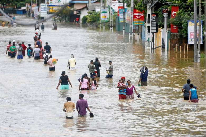 Over 400,000 Affected By Inclement Weather In Sri Lanka