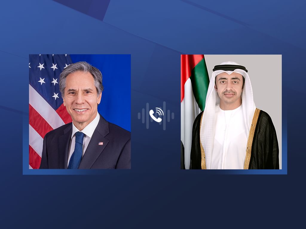 UAE FM, Blinken Discussed Latest Developments In Middle East