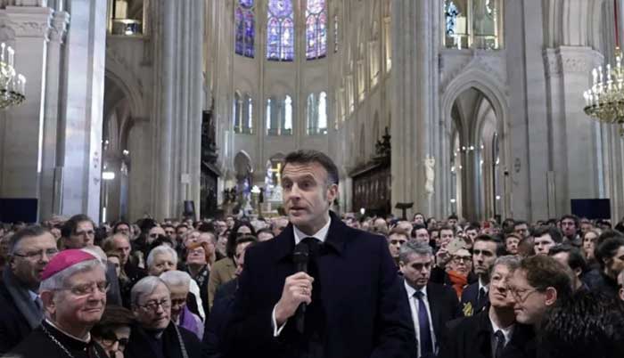 France: Embattled Pres Macron seeks boost from Notre Dame reopening