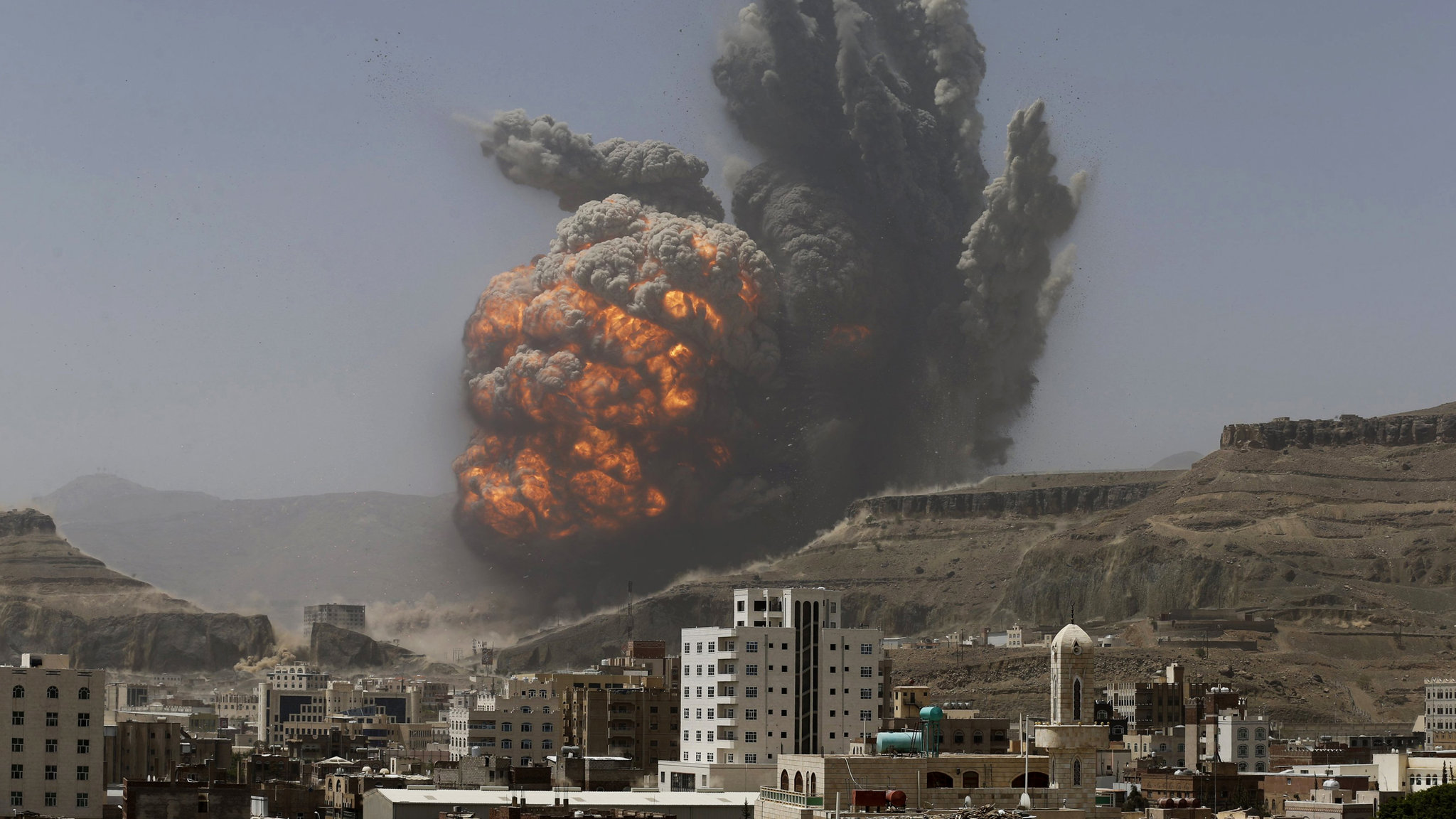 U.S. Airstrikes Hit Yemen’s Capital Sanaa