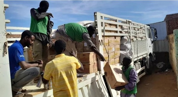 ‘Tears of joy’ – Sudan capital gets first aid convoy since war began