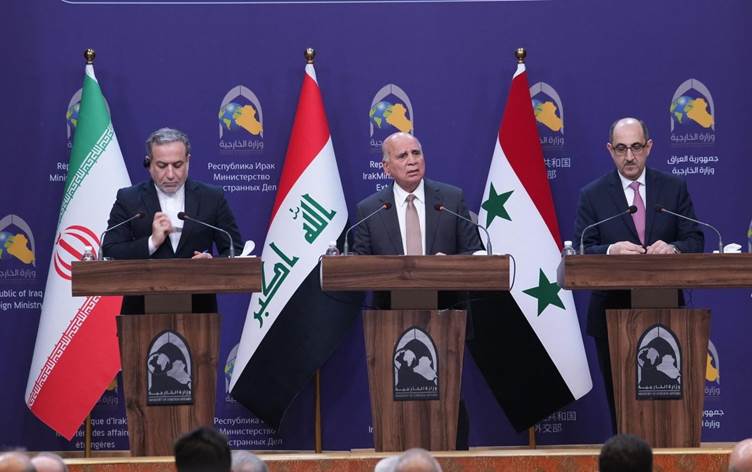 Iraqi PM Meets Iranian, Syrian FMs Over Escalating Syrian Conflict