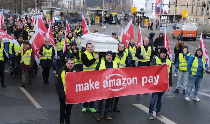 U.S. Amazon Workers Strike Amid Holiday Season Rush