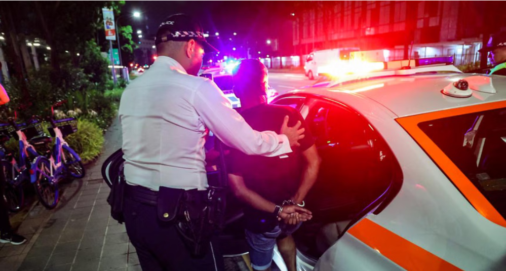 Singapore Police Warn Of Rising Drunk Driving Cases