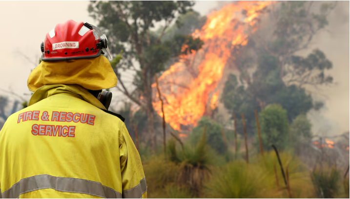 Firefighters Battle Out-Of-Control Bushfires In Australia’s Victoria State