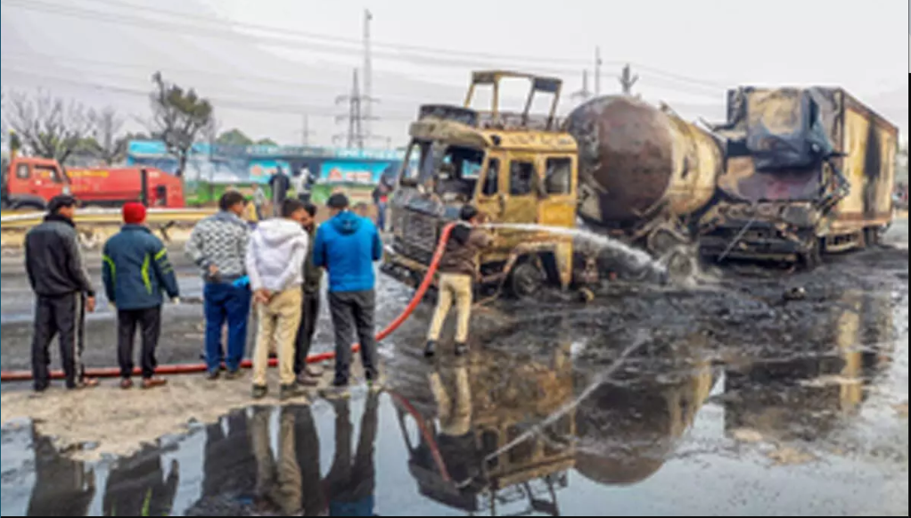 India’s Gas Tanker Fire Death Toll Rises To 19